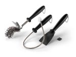 Conjunto de 3 utensílios para limpeza de grelhador a gás