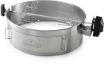 Kit Rotisserie de alta prestação e função de forno de pizza para Kettle Carbon 57cm