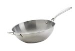 Wok Aço Inoxidável 30 cm