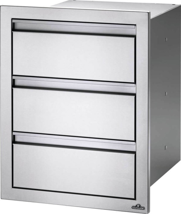 Armário de imbutir com 3 gavetas (55x71 cm) Armário de imbutir com 3 gavetas (55x71 cm)