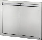 Portas duplas de embutir (76x61 cm)