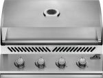 Grelhador a gás de encastre ideal para cozinhas no exterior