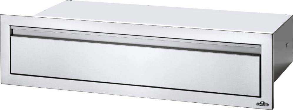 Gaveta de embutir com 107x20cm. Móveis de encastre para cozinhas exteriores Gaveta de embutir com 107x20cm. Móveis de encastre para cozinhas exteriores