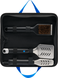 Napoleon — Jogo de Utensílios para Grelhador TRAVELQ™, 3 peças, com bolsa incluida.