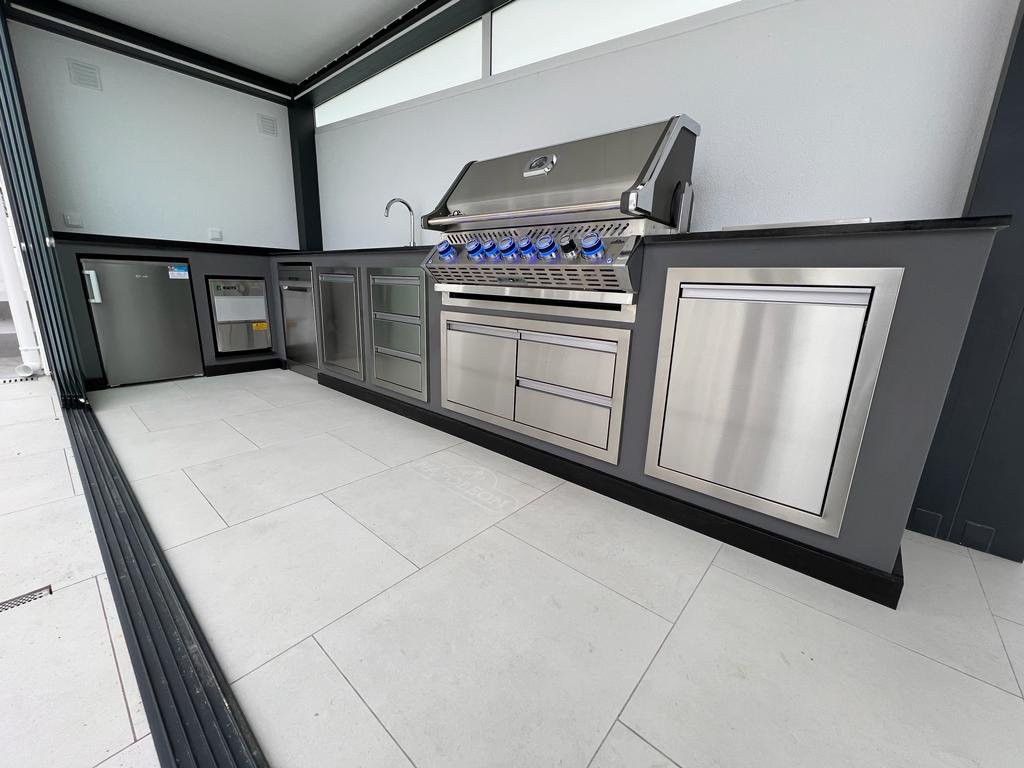 Cozinha de exterior da Linha Clássica em Ribamar